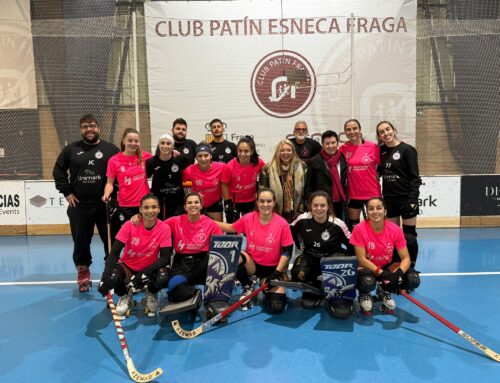 MUM visita al Club Patín ESNECA Fraga